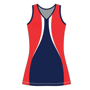 Customized Breathable Sports Training Netball <b>Jersey</b> with Stretchable Fabric 100% Polyester Sleeveless for Men - Product Image 5