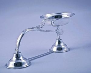 เตาเผาบัคฮูร์โลหะดีไซน์ทันสมัย ที่วางธูปสำหรับกลิ่นอูด ของตกแต่งภายในบ้าน - Product Image 1