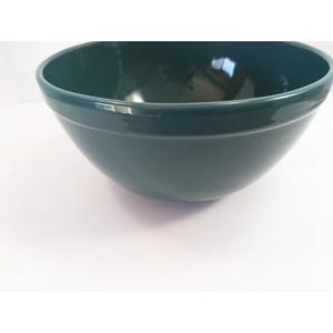 ชามผสมเซรามิกสีเขียวเข้มเงางาม รูปทรงโค้งมน ทนทาน ทนความร้อน ปลอดภัยสำหรับอาหาร เหมาะสำหรับครัวสมัยใหม่ - Product Image 4