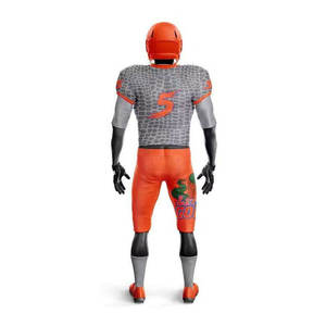 Einzigartiges Anpassbares Chicago Football Trikot für Herren Dreiviertelärmel Atmungsaktiv Leichtgewichtig Sublimationsdruck - Product Image 2