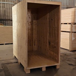 Vietnam Factory Custom Size Plywood Shipping <b>Crates</b> Heavy Duty Large Wooden Storage Box Lift Van for Cargo Transport - Product Image 5