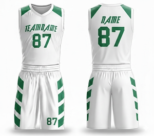 Maillot de basket-ball thaïlandais personnalisé de haute qualité 2026 |   Tenue d'entraînement pour matchs scolaires et équipes sportives |   Fabrication OEM ODM Vente en gros - Product Image 1