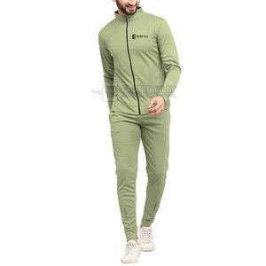 Chándal de Forro Polar con Diseño Moderno, Resistente al Viento, de Algodón y Poliéster, con Logotipo Personalizado, Talla Grande para Hombre - Product Image 6