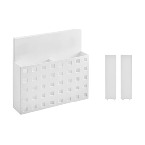 Manufacturers Direct Sales Magnetic Square Plastic Storage Box Model NO5210 Dual <b>Mount</b> Kitchen Organizer Wholesale Made Taiwan - Product Image 1