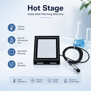 Laboratory Hot Stage Glass <b>Slide</b> Warming Machine | Uniform Heating Microscope <b>Slide</b> Warmer for Research Clinical Laboratory Uses - Product Image 5