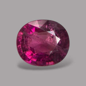 พลอยทัวร์มาลีนสีชมพูรูปไข่ธรรมชาติ 1.10 กะรัต แบบเม็ดเดี่ยว - Product Image 1