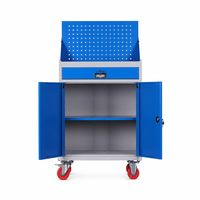 Coffre à outils d'atelier en métal OEM, grande capacité, armoire de rangement multi-tiroirs avec roulettes pour usage industriel
