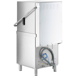 Lavavajillas de un solo compartimento de alta temperatura tipo puerta con calentador auxiliar, 208-240V - Product Image 1