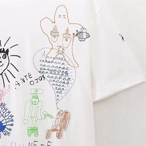 Vêtements pour femmes de haute qualité, vente en gros de chemises pour femmes, t-shirts à manches courtes, t-shirts à col rond pour femmes - Product Image 3