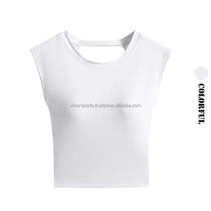 Chaleco básico de verano, camiseta sin mangas para mujer, camiseta fina, ropa interior, camisola femenina, camisetas sin costuras de Color sólido - Product Image 2