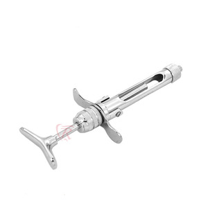 ชุดอุปกรณ์ดูดสารเคมีสำหรับทันตกรรม Rootcare Dental Surgical Manual Aspirating Syringe Steel Dentistry Anesthesia Certified CE Equipment SurgiRight Instrument - Product Image 6
