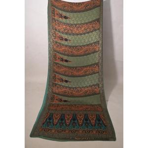 Tela de Seda Sintética con Estampado Vintage Indio para Confección de Vestidos, Material Textil para Costura y Manualidades - Product Image 5