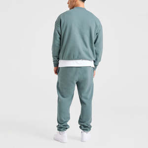 Suéter Personalizado con Logotipo para Hombre, de Algodón y Poliéster, Cuello Redondo, Estilo Informal, de Secado Rápido, Transpirable, Talla Grande, Color Liso, para Otoño - Product Image 2