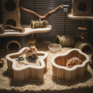 Brûleur d'encens rectangulaire en bois de bouleau - Décoration de salon écologique et durable - Product Image 2