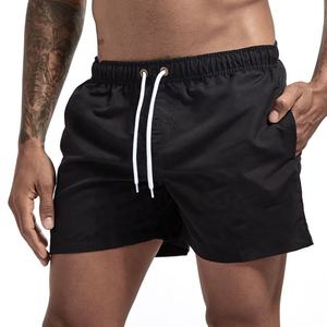 Unique Design Breathable Spandex/Cotton <b>Elastic</b> <b>Waist</b> Gym <b>Shorts</b> Factory Cheap Price <b>Men</b> Summer Solid Color Beachwear <b>Shorts</b> - Product Image 4