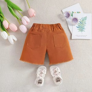 Shorts en jean pour filles, tissu en jean doux, confortables, collection de vêtements de mode pour tous les jours, production en série - Product Image 2