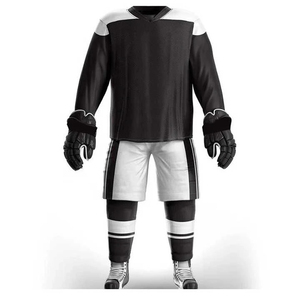 Uniforme de Hockey sobre Hielo Sublimado Premium con Nombre, Número y Logotipo Personalizados, Ideal para Entrenamientos Deportivos en Equipo y Sesiones Oficiales - Product Image 3
