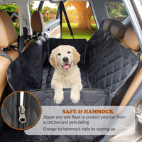 KEBO Water Oxford Cloth Eco-Friendly Machine Wash Car Backseat Protection Dog Hammock Car Seat Cover with Zipper 180x145cm