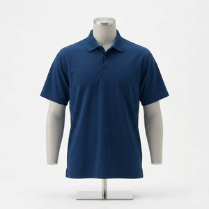 high-quality wholesale <b>Men's</b> Solid <b>Red</b> Knitted Short Sleeve <b>Polo</b> <b>Shirt</b> Casual Style Regular Fit for unisex - Product Image 3