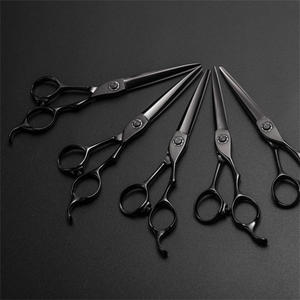 Ciseaux de coiffure 6'' en acier inoxydable JP, ensemble de ciseaux de barbier professionnels pour la coupe de cheveux, avec sac inclus - Product Image 1