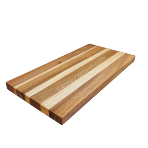 Planche à découper en bois de forme rectangulaire, épaisseur 2,0 cm, écologique et non toxique, compatible lave-vaisselle, en provenance du Vietnam pour les grossistes - Product Image 2