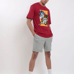 Camisetas estampadas para hombre, ropa 100% algodón, cuello redondo, fitness, color sólido, camisetas estampadas personalizadas para hombre - Product Image 6