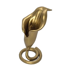 Stylish Lily Flower Candle Stand <b>Decorative</b> Metal Holder For Living Room <b>Decor</b> Events And <b>Table</b> Centerpiece Styling FRom India - Product Image 3