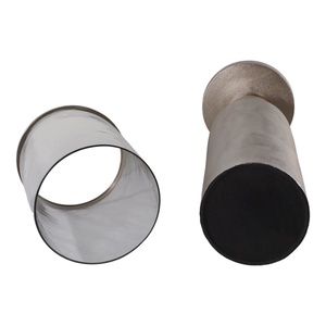 Sophisticated Silver Nickel Pillar <b>Candle</b> Stand With A Clear Glass <b>Hurricane</b> Modern Spherical Design For Luxury Home Decoration - Product Image 5