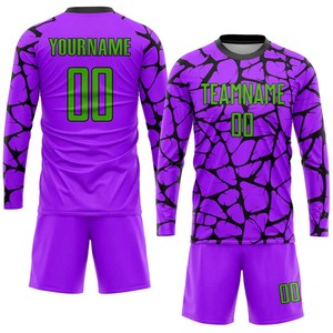 Maillot de Gardien de But Néon Contrastant Haute Visibilité à Manches Longues – Tenue de Performance pour les Événements 2026 aux États-Unis et en Europe - Product Image 2