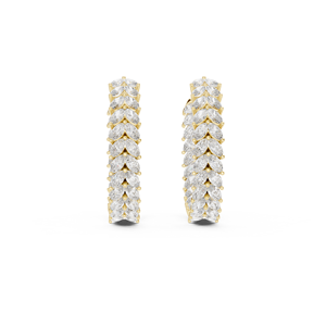 Fontastic Earrings 10K Moissiante EcoFriendly Resin Earrings <b>Handmade</b> <b>Jewelry</b> OEM Wholesale Factory - Product Image 6