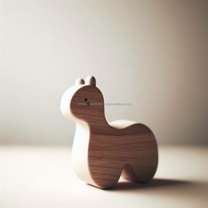 Ecológico e imaginativo El caso para elegir animales Juguetes de madera - Product Image 4