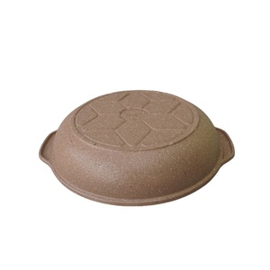 Cazuela antiadherente duradera de aluminio con tapa de vidrio transparente - Product Image 5