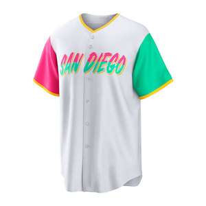 Nouveau design d'uniforme de sport de baseball respirant, maillot d'équipe personnalisé, fabricant OEM ODM - Product Image 2