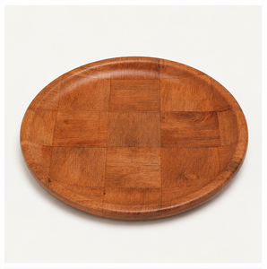 Assiettes de présentation rondes en bois tressé faites à la main, écologiques, modernes, 100 pièces, taille personnalisée, pour décoration de table de mariage et de fête - Product Image 5
