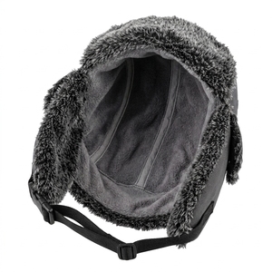 Chapeau de trappeur d'hiver personnalisé Injae, coupe-vent, thermique, pour activités de plein air, ski, chasse, OEM, marque privée, polyester/coton, boucle en métal - Product Image 3