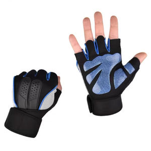 Guantes Profesionales de Cuero para Gimnasio, Entrenamiento, Levantamiento de Pesas y Fisicoculturismo, Transpirables, Ligeros y con Agarre Fuerte - Product Image 1