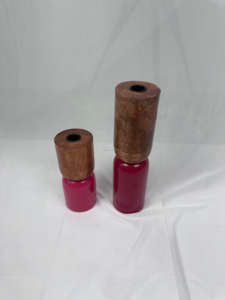 เชิงเทียนตกแต่งบ้านคุณภาพสูง สไตล์นอร์ดิก ของตกแต่งบนโต๊ะ งานฝีมือเรซิ่น ที่วางเทียน - Product Image 3