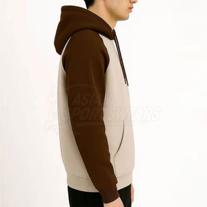 Sweat-shirts à capuche décontractés pour hommes en coton 100% de haute qualité, avec intérieur en polaire premium, poche kangourou spacieuse et poignets côtelés - Product Image 3