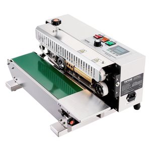 Sigillatrice a Nastro Continuo con Controllo Digitale della Temperatura, Larghezza di Sigillatura 0.24-0.47 Pollici/6-12 mm, Sigillatrice Orizzontale a Nastro per - Product Image 1