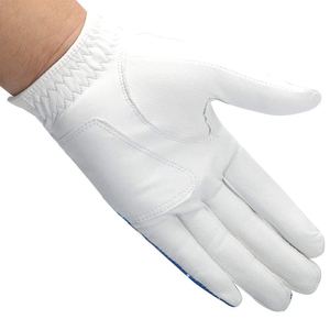 Guantes de Golf para Hombre con Correa de Muñeca Ajustable, Logotipo Personalizado, Palma de Cuero Genuino, Agarre Antideslizante, Fabricante OEM Deportivo - Product Image 4