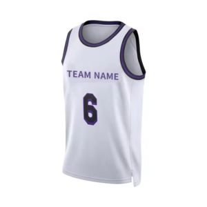 Uniformes de Baloncesto Sublimados Personalizados con Jersey Cosido - Product Image 3