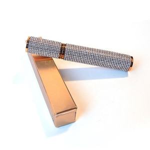 Mascara tube diamanté strassé, waterproof, allongeant et volumisant, noir, sans grumeaux, longue tenue, maquillage des yeux - Product Image 2
