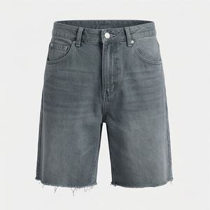 Shorts en jean brodés Y2K personnalisés pour hommes et femmes, style streetwear hip-hop, haute qualité, tendance - Product Image 1