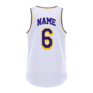 Maillot de basket-ball à usage extérieur du Pakistan Maillot de basket-ball uni Maillot de basket-ball à bas prix - Product Image 3