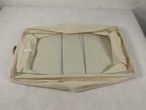 Grand panier de rangement en tissu avec poignées – Bac de rangement pliable pour la maison, la chambre, la garde-robe, le bureau, les étagères et le rangement quotidien - Product Image 6