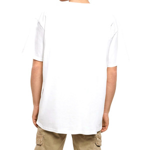 Men's <b>White</b> 100% Cotton T-Shirt Short Sleeve O-Neck Regular Fit Casual Blank Canvas Nonwoven Solid Color <b>Plain</b> Dyed Quick Dry - Product Image 4