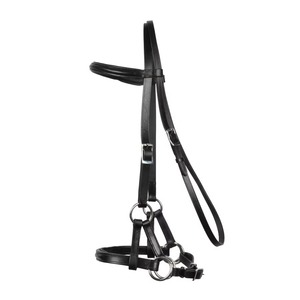 Brida de Polo para Montar a Caballo, Cuero Genuino, Ajustable, Acolchado Suave, Hebillas Reforzadas, Tamaño y Color Personalizables para Mayor Comodidad - Product Image 1