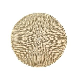 Handmade Bamboo Flower Shape Table Mat Bohemian Style 450mm Diameter Natural Weave <b>Placemat</b> - Product Image 6