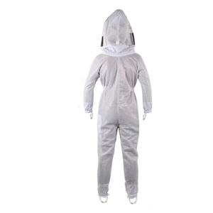 New Arrival 2026 Professional Full Body Beekeeping <b>Suit</b> 3-Layer Mesh Ventilated with Fencing Veil Gloves 8 Pockets Double Zipper - Product Image 6