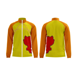 Chaqueta Deportiva con Estampado Gráfico para Hombre, Chaqueta Deportiva con Cierre Completo, Cuello Alto, Ligera, Cortavientos - Product Image 2